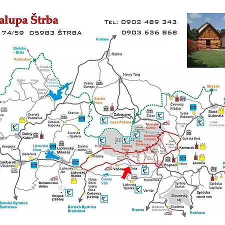 Chalupa Strba Сasa de vacaciones *