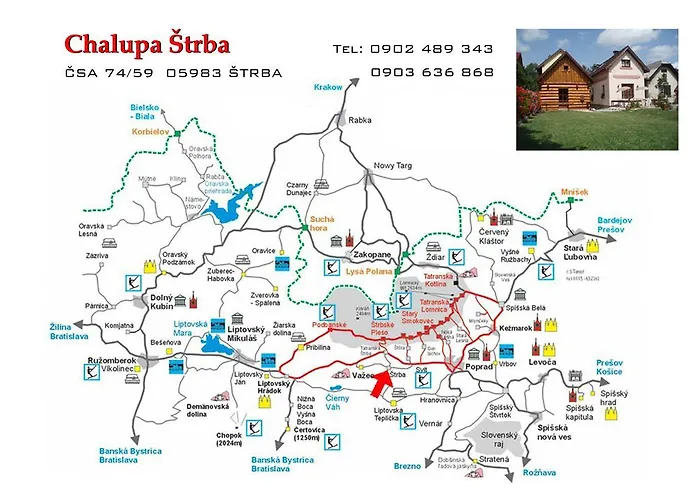 Chalupa Strba 度假居 *